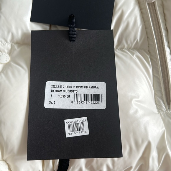 RARE Moncler Genius Bytham Giubbotto Puffer Sz 2 **NWT** - Picture 4 of 17